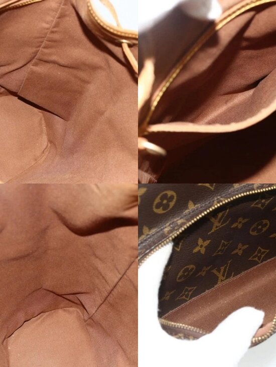 LOUIS VUITTON Monogram Montsouris GM Backpack M51135 LV Auth 175760